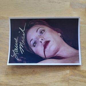 Laura Misch Owens Mardi Gras Massacre Hand Signed 4x6 Autograph Original